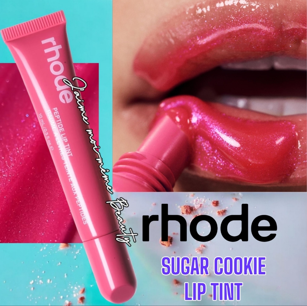 Rhode Skincare Sugar Cookie Lip Tint - SHIMMERING HOT PINK